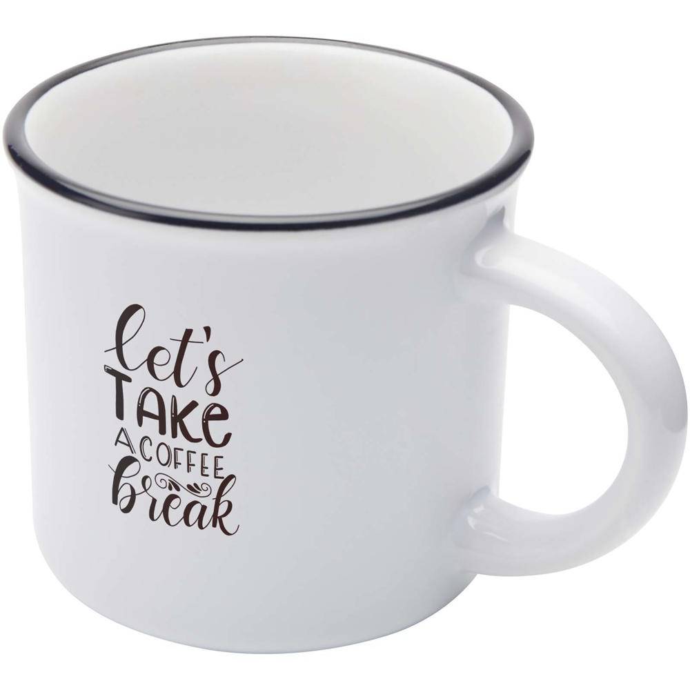Keramiktasse im Vintage-Design CLOVIO