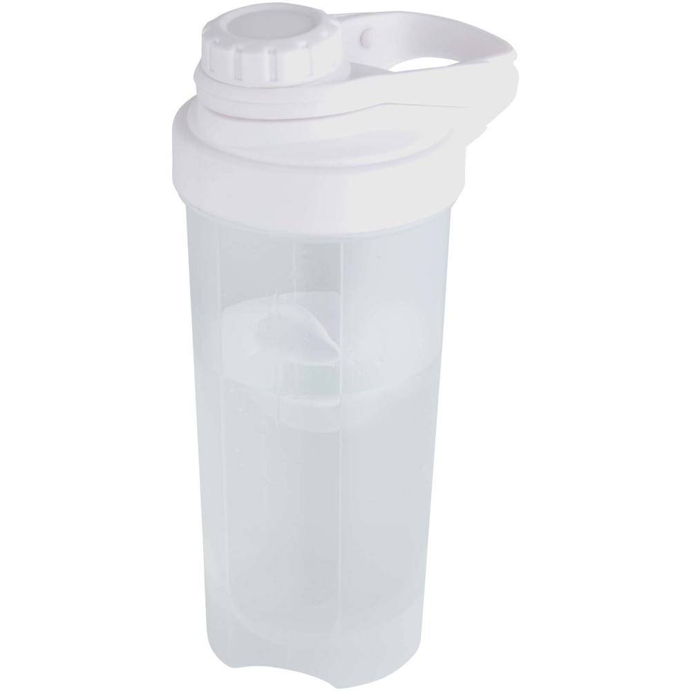 Kunststoff Sportflasche mit Shakerball RIPPLE