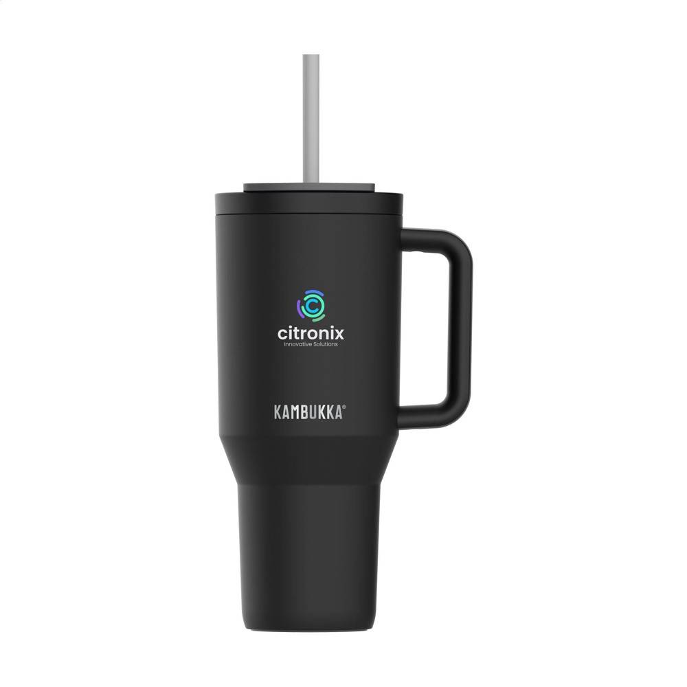 Kambukka® Vakuum-Becher mit Strohhalm FROSTIGA