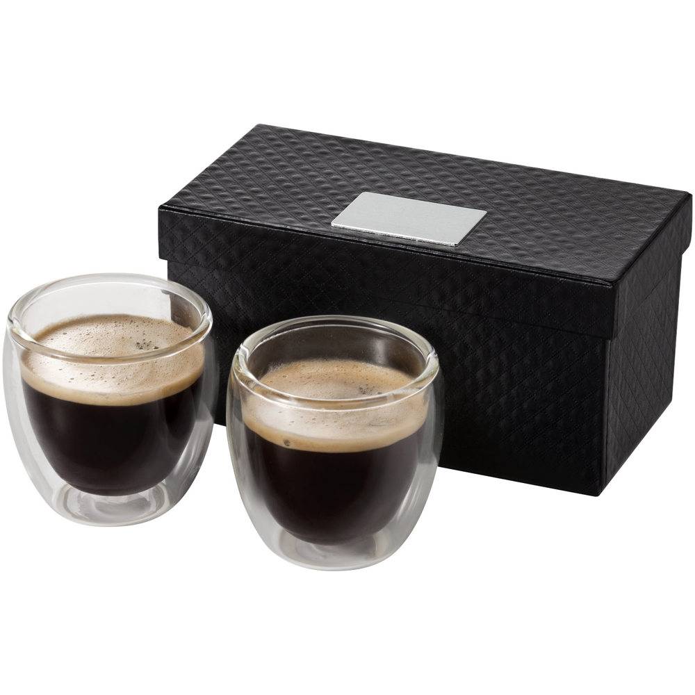 Doppelwandiges Mini-Gläser-Set aus Borosilikatglas VERIO