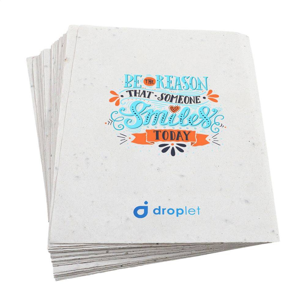 A5-Flyer aus Saatgutpapier VERDIO