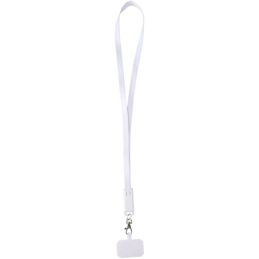5-in-1 Ladekabel Lanyard aus recyceltem Kunststoff NEXLINK