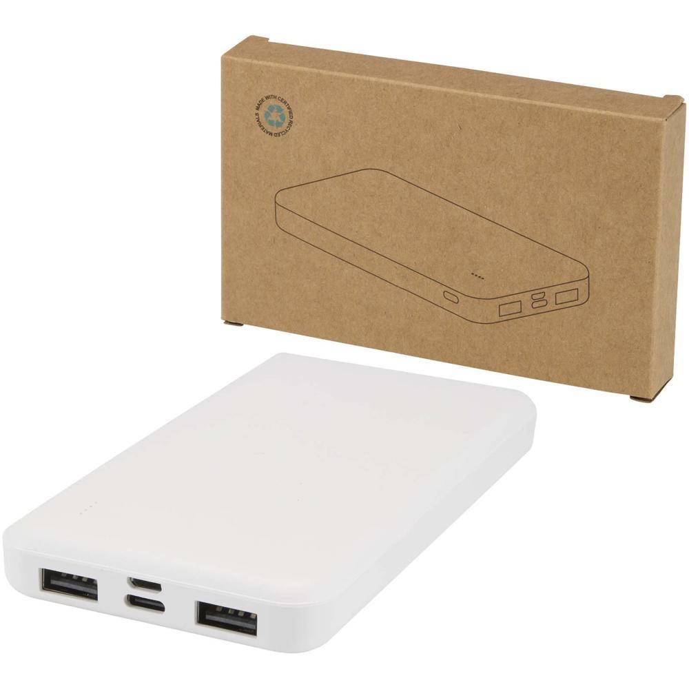 10.000 mAh Powerbank aus recyceltem Kunststoff VOLTARA