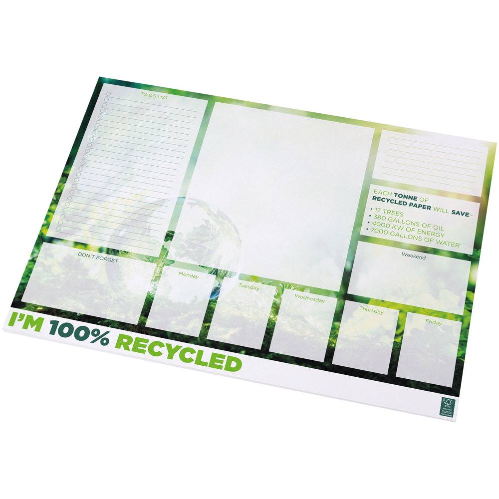 Desk-Mate® Recycelter Notizblock A2 FOLIO
