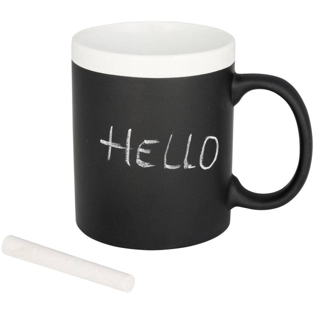 Keramiktasse mit Kreidetafel SLATEO