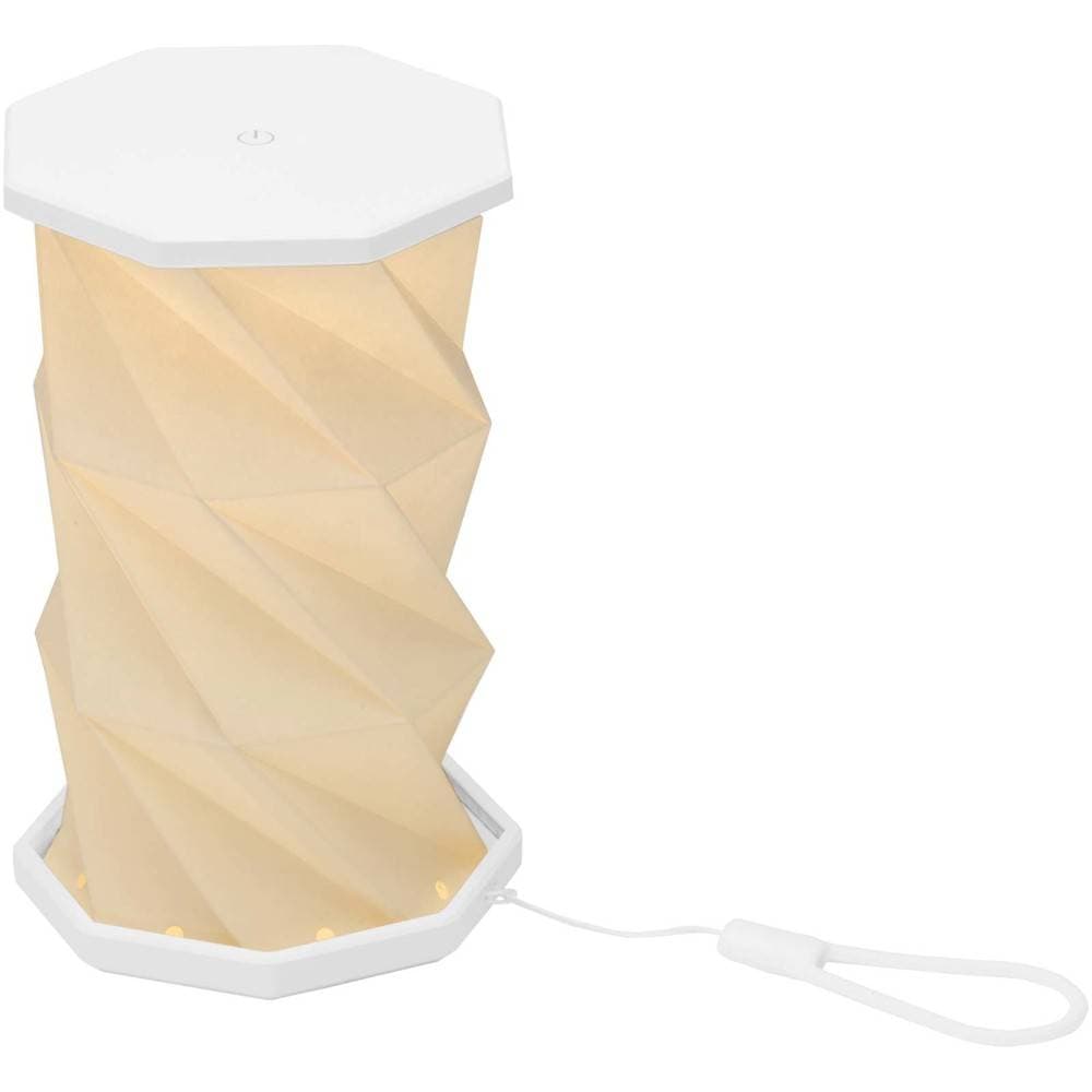 Klappbare Tischlampe aus Recycling-Kunststoff LUMOVA