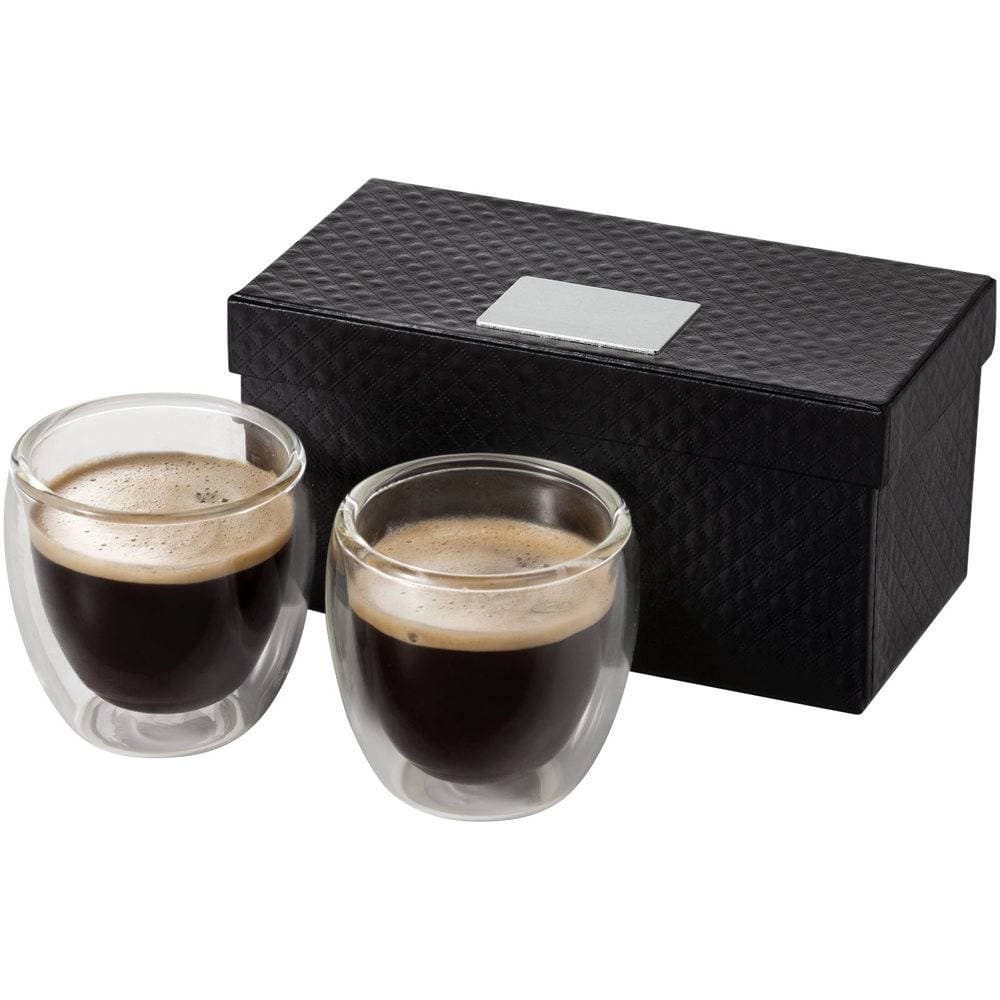 Doppelwandiges Mini-Gläser-Set aus Borosilikatglas VERIO