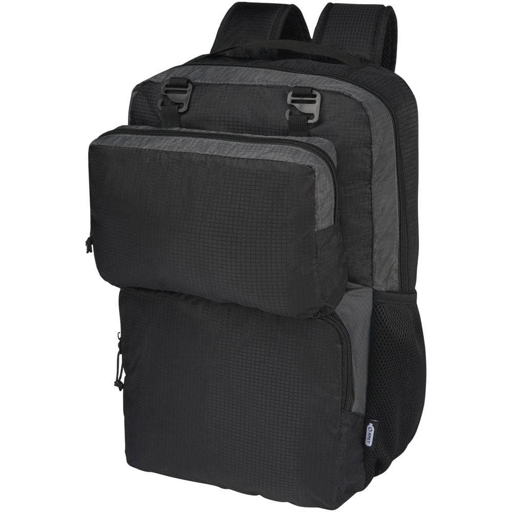 Laptop-Rucksack 15" aus GRS recyceltem Material DUALCREST