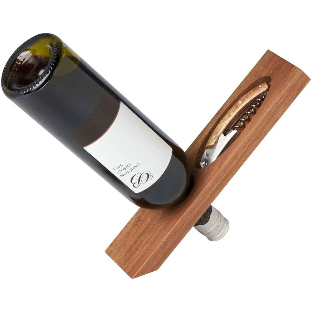 Weinhalter-Set aus Akazienholz CORQANO