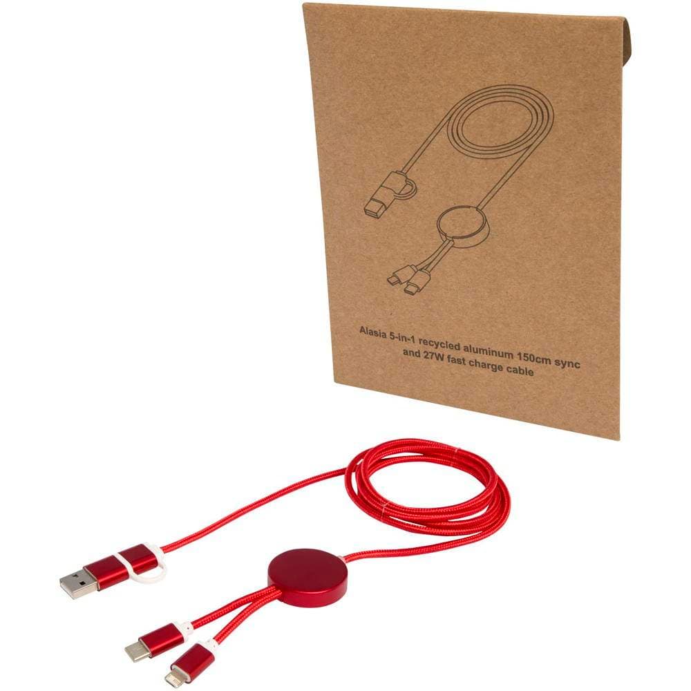 5-in-1 Datenkabel mit 27W Schnellladung NEXIVO