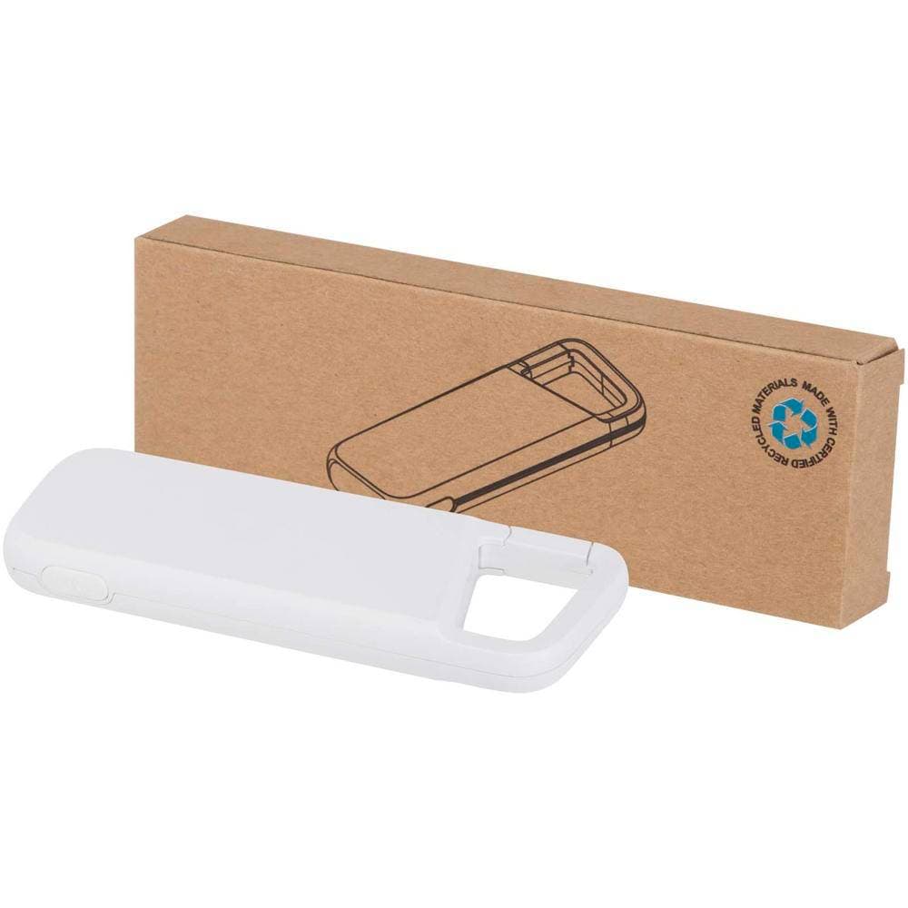 Wasserfeste 5.000 mAh Powerbank aus Recycling-Kunststoff TRAILCHARGE